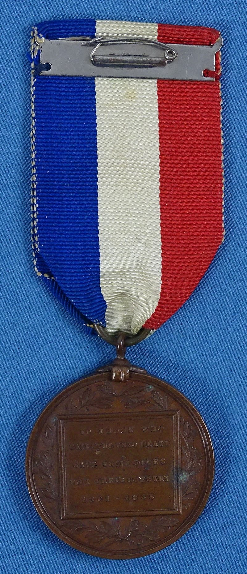 1892 Medal for the Dedication of the Soldiers and Sailors Monument in Rochester New York — image 2