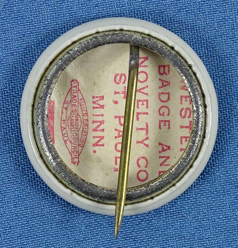 1929 GAR St. Paul Celluloid Pin — image 2