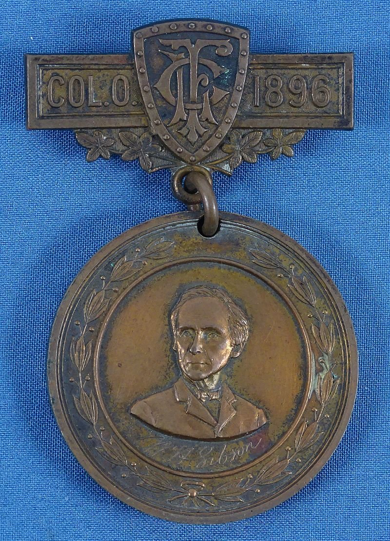 1896 GAR Department of Ohio 30th Annual Encampment Medal