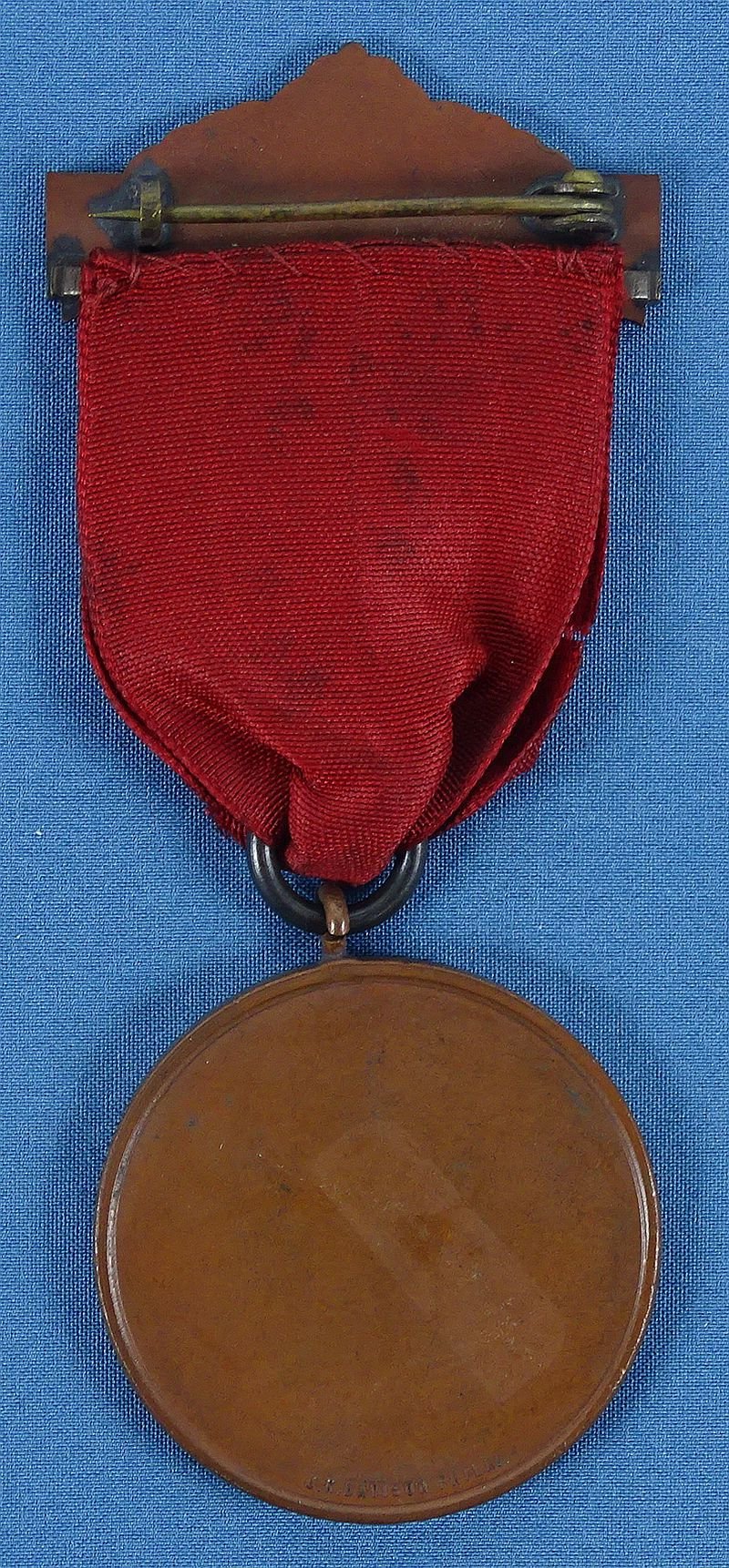 GAR 1898 Post 18, Springfield, Massachusetts, National Encampment Medal — image 2
