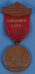 GAR 1898 Post 18, Springfield, Massachusetts, National Encampment Medal