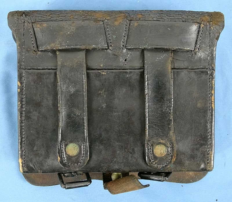 Civil War Model 1864 Cartridge Box by H.W. Oliver of Pittsburgh — image 2