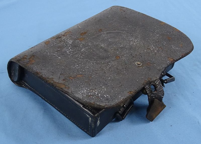 Civil War Model 1864 Cartridge Box by H.W. Oliver of Pittsburgh — image 3