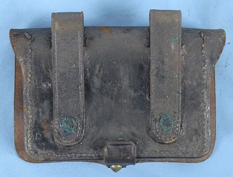 Civil War Pistol Cartridge Pouch — image 2