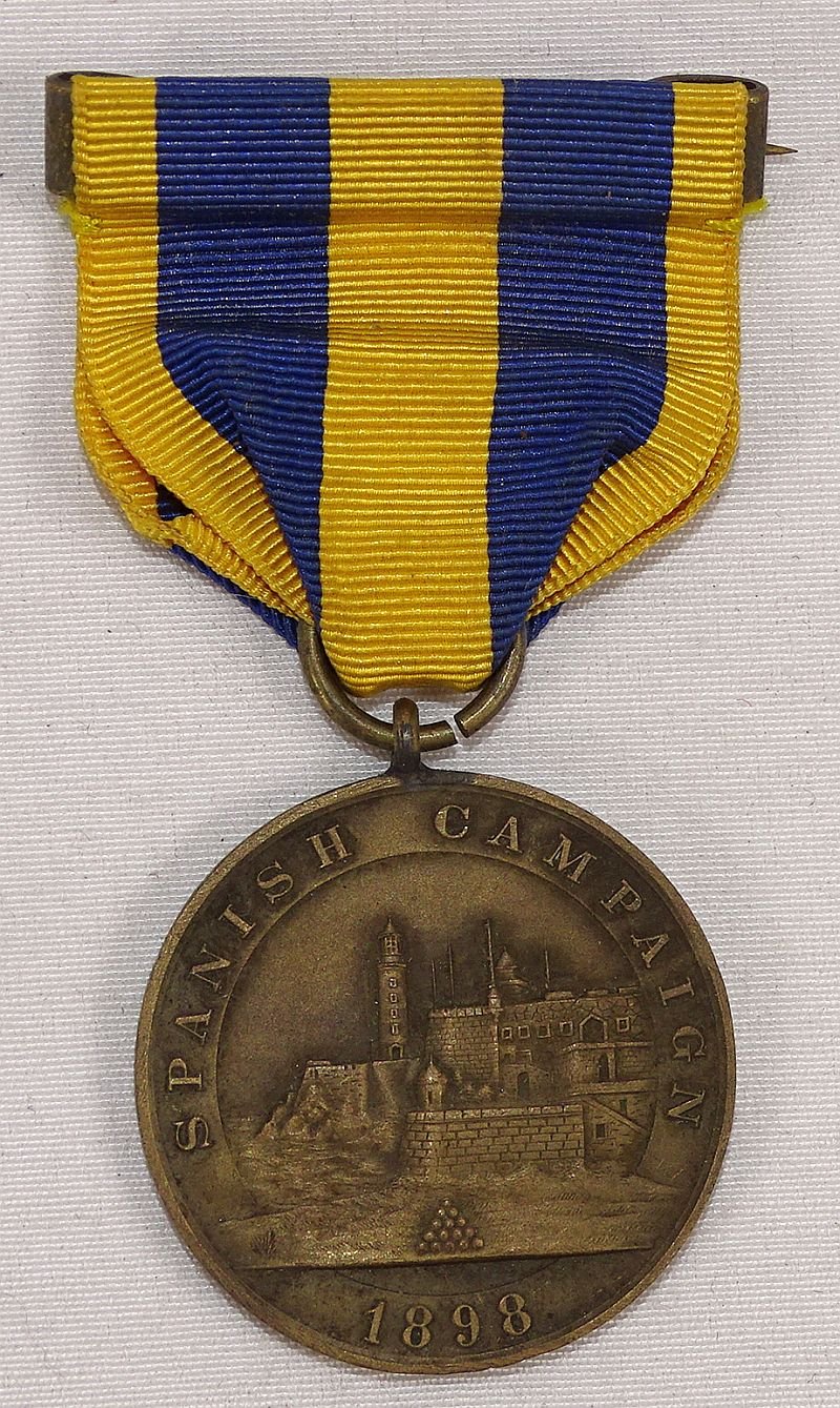 Named U.S. Navy Spanish American War Boxed Medals Group — image 3