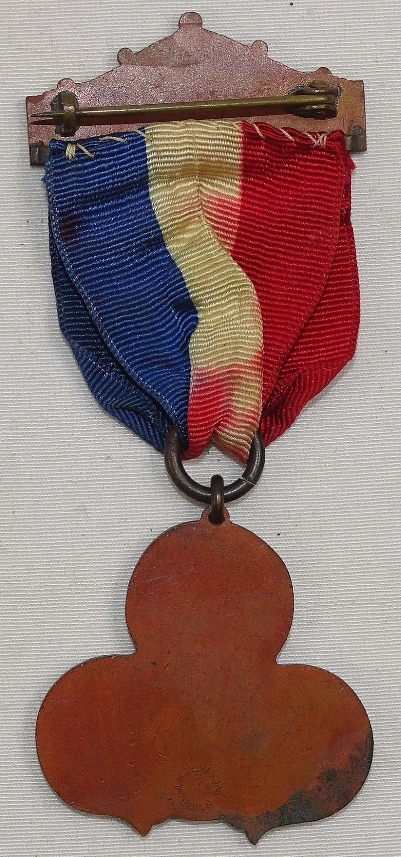 1902 GAR 36th National Encampment Kit Carson Post No. 2 Washington, D.C. Badge — image 2