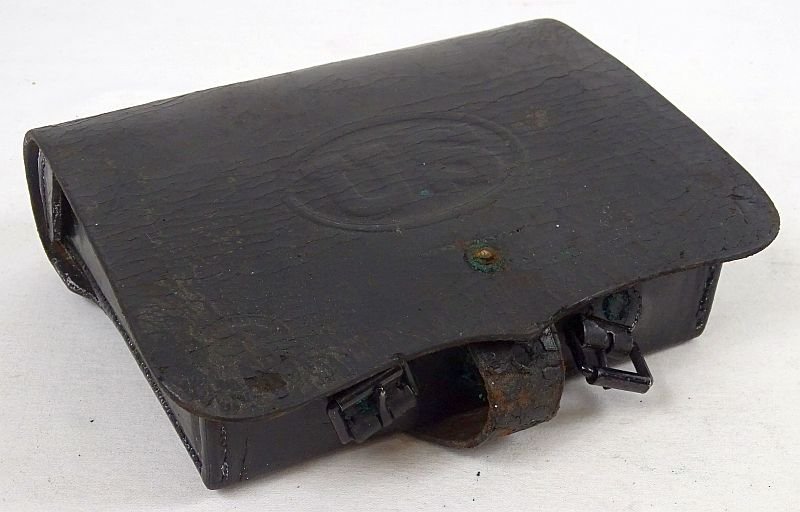 Civil War Cartridge Box by S.H. Young & Co. of Newark — image 4