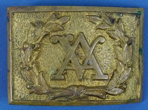 1870's-1880's Virginia State Belt Plate