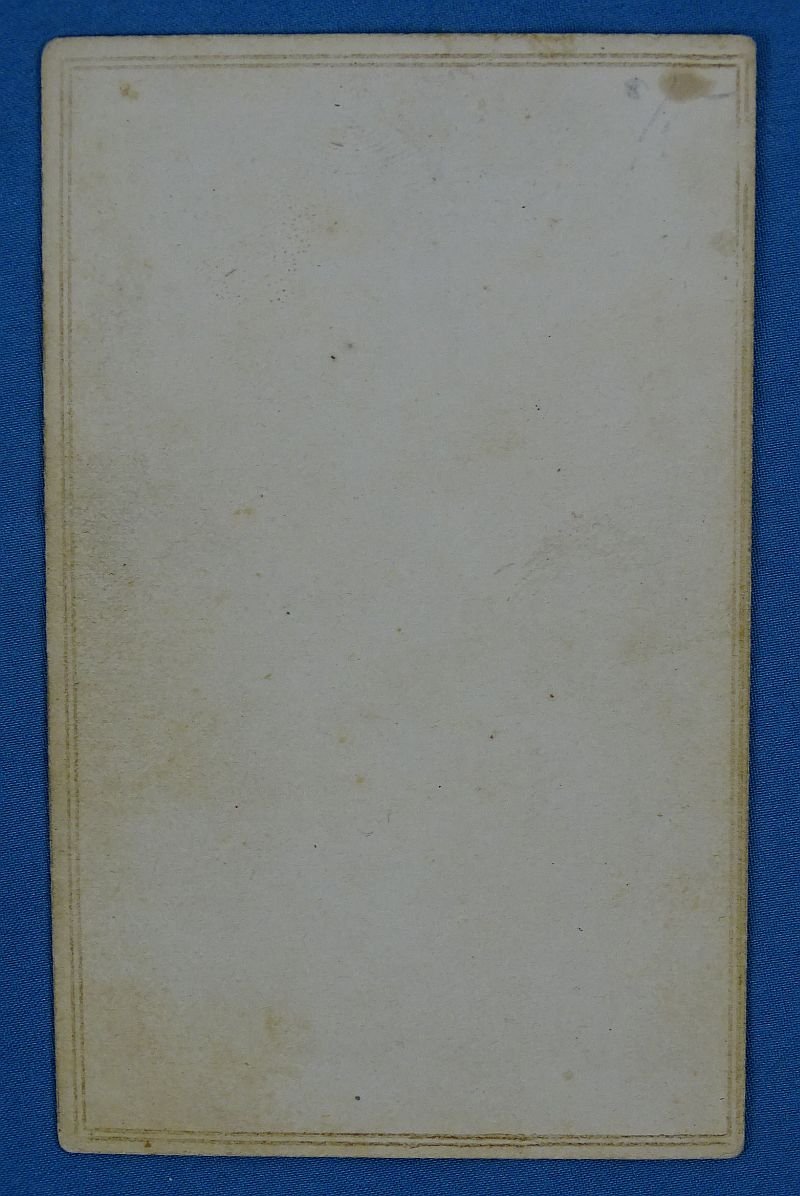 Civil War CDV – Soldier in Enlisted Frock Coat — image 2