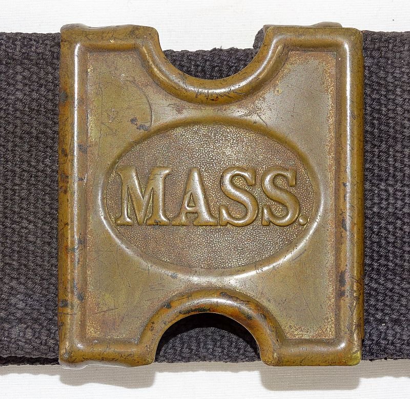 Massachusetts National Guard Blue 45 Loop Mills Cartridge Belt — image 2