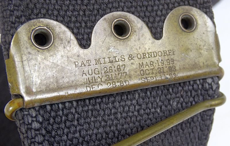 Massachusetts National Guard Blue 45 Loop Mills Cartridge Belt — image 5