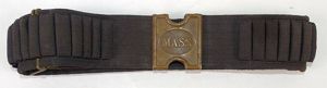 Massachusetts National Guard Blue 45 Loop Mills Cartridge Belt