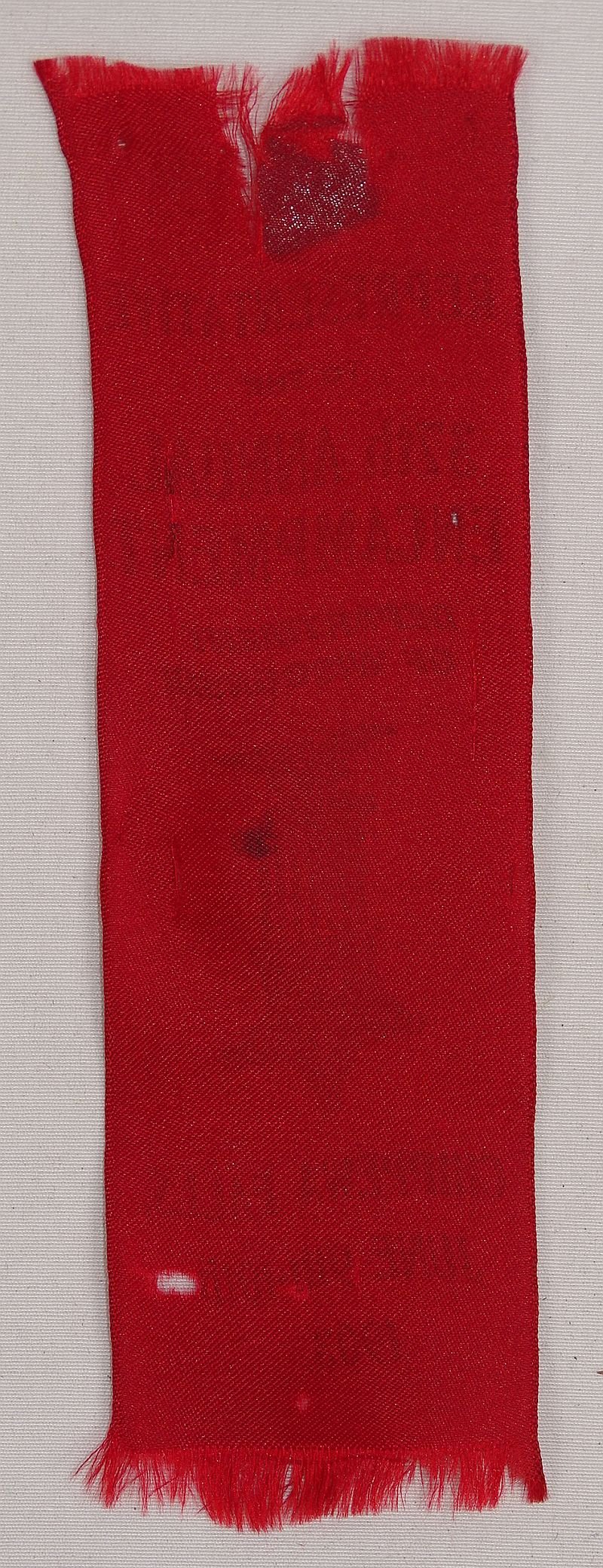 1903 GAR Department of Wisconsin 37th Annual Encampment Representative Ribbon — image 2