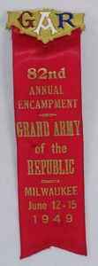 1949 GAR 82nd Annual Encampment Ribbon