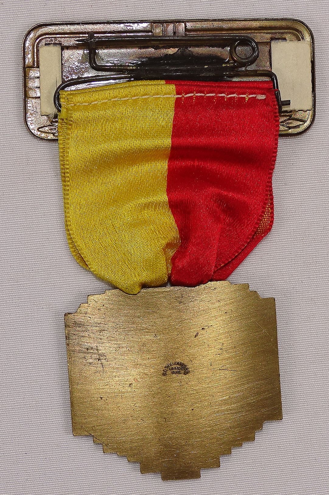 1941 United Spanish War Veterans Holyoke, Massachusetts 49thAnnual Encampment Badge — image 2