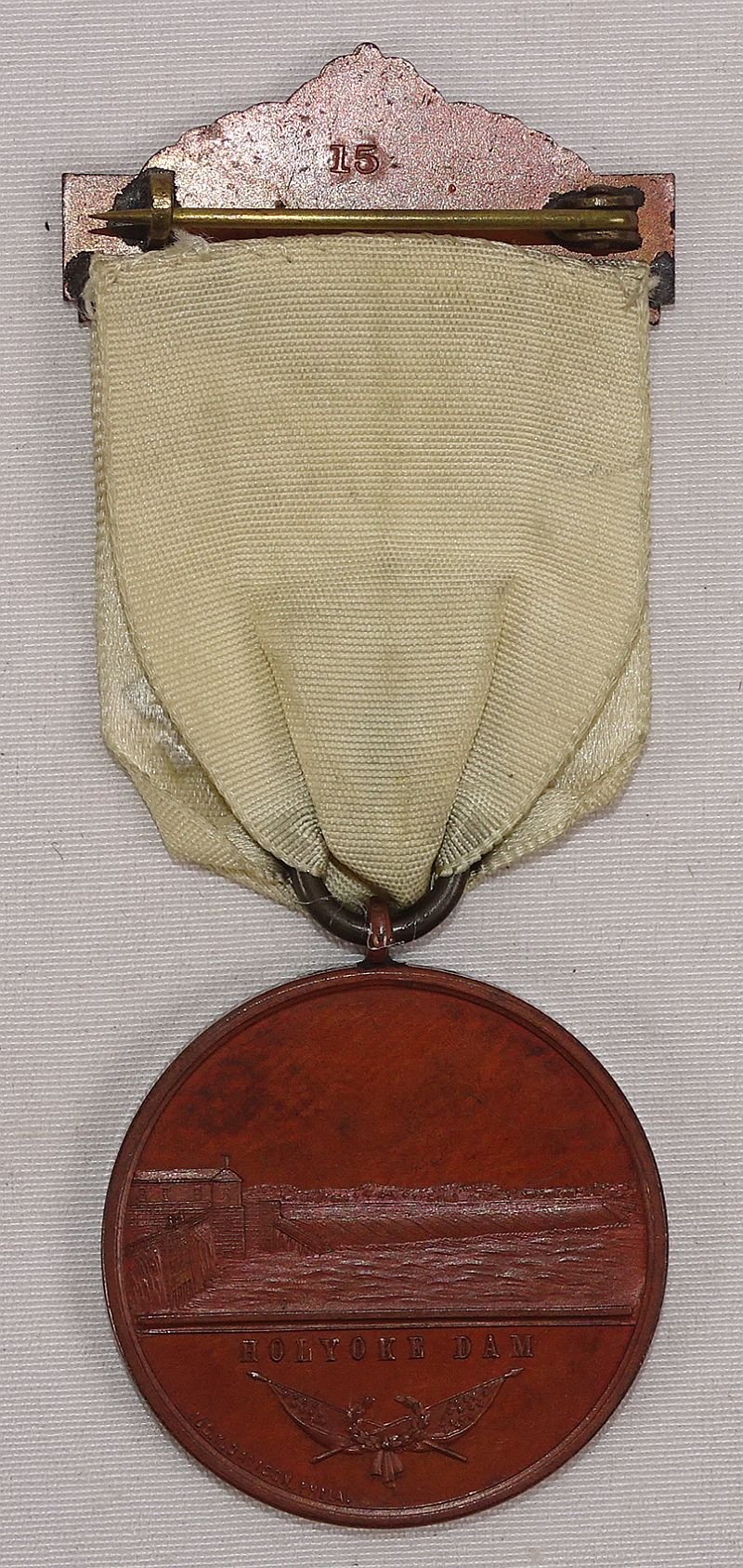 GAR Post 71 Holyoke, Massachusetts Associate Medal — image 2