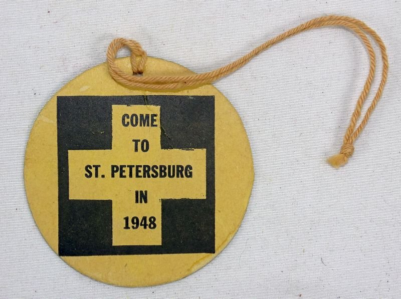 1948 United Spanish War Veterans 50th Anniversary of the War With Spain Tag — image 2