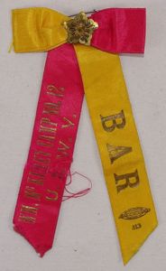 United Spanish War Veterans William McKinley Camp No. 12 Ribbon