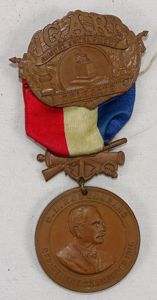 1917 GAR Department of Wisconsin 51st Annual Encampment Badge