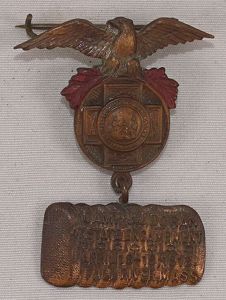 1912 United Spanish War Veterans Massachusetts State Encampment Medal