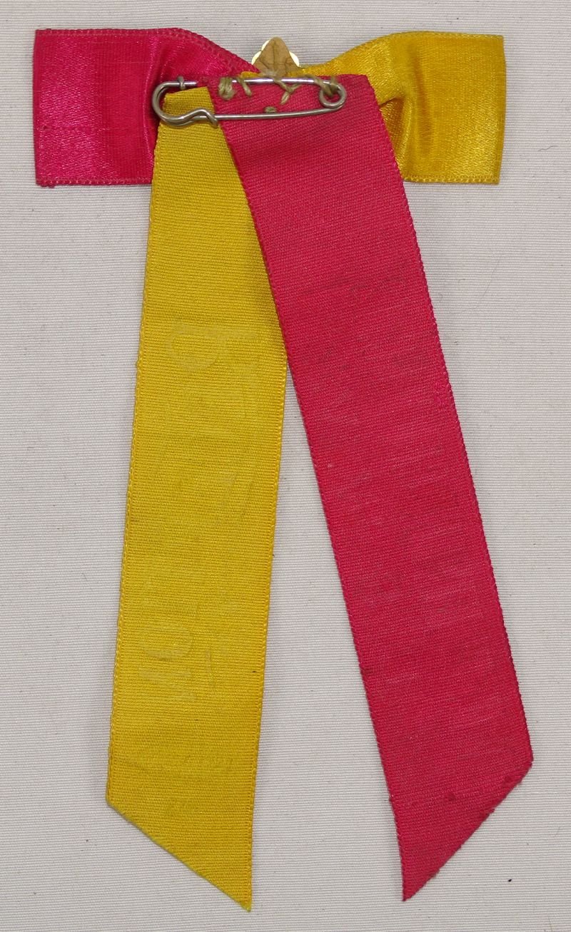 United Spanish War Veterans William McKinley Camp No. 12 Reception Ribbon — image 2