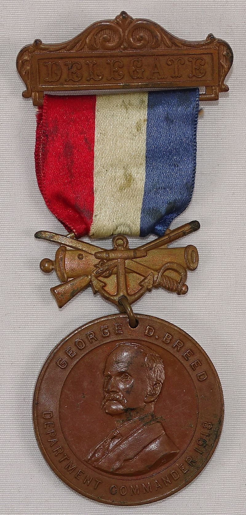 1919 GAR Department of Wisconsin 53rd Annual Encampment Badge