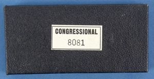 Box for Philippine Congressional Medal Number 8081