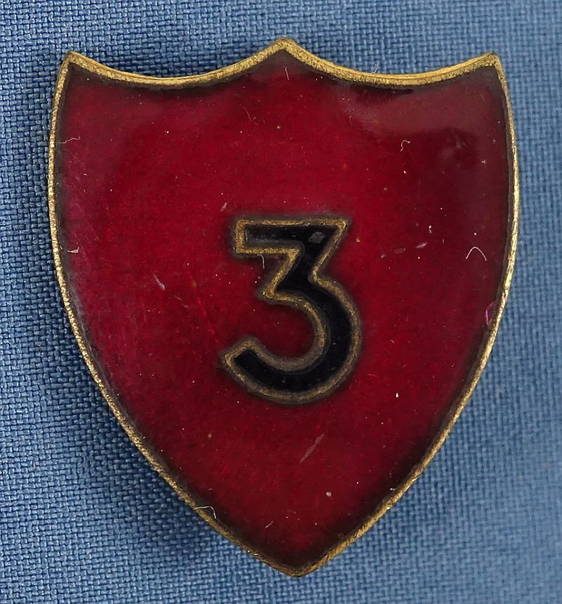 1910 / 1914 First Field Army Third Division First Brigade Badge