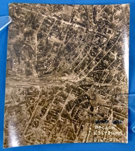 1944 Aerial Reconnaissance Photograph of Bochum, Germany