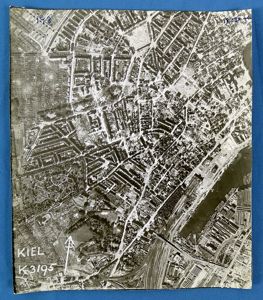 1944 Aerial Reconnaissance Photograph of Kiel