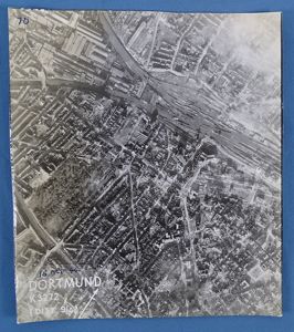 Aerial Reconnaissance Photograph of Dortmund, Germany