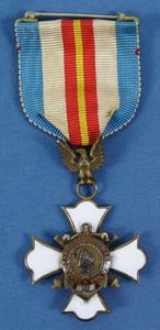 Numbered Member Badge of The Naval and Military Order of …