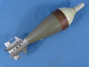 US 81 MM Mortar Round