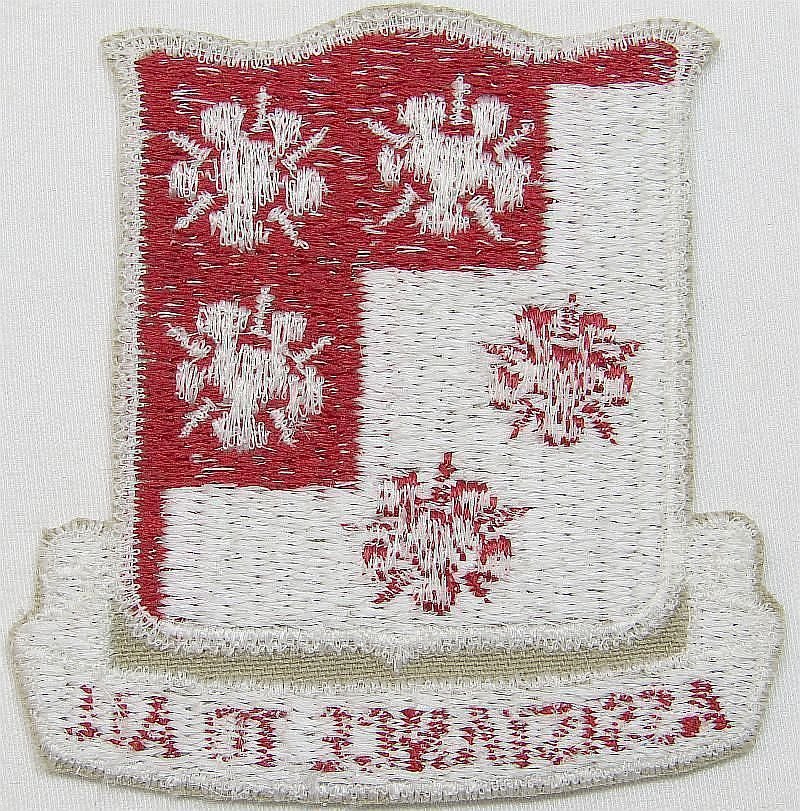 168th Engineer Battalion Patch — image 2
