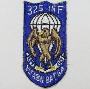 325th Airborne Infantry Regiment Patch