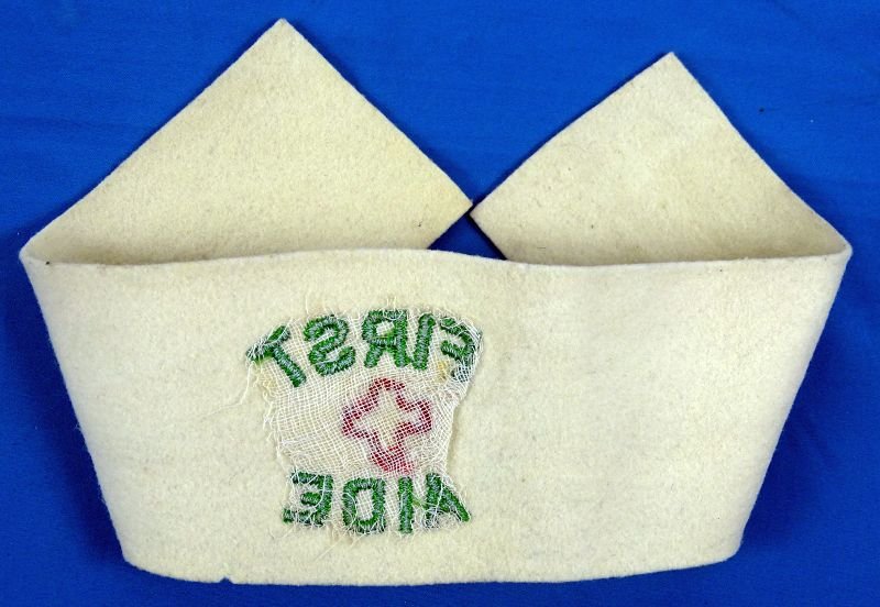 WWI 'First Aide' Red Cross Armband — image 2