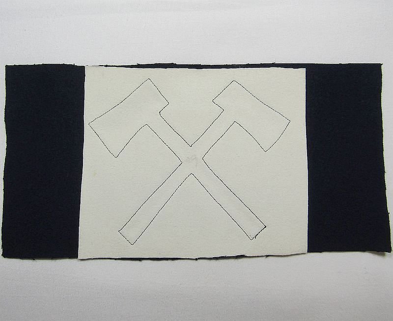 1880's-1890's Infantry Pioneer Chevron — image 2