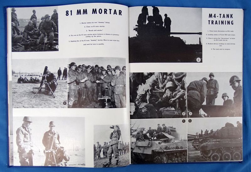 1950 Third Armored Division Combat Command B Training Graduation Book — image 5