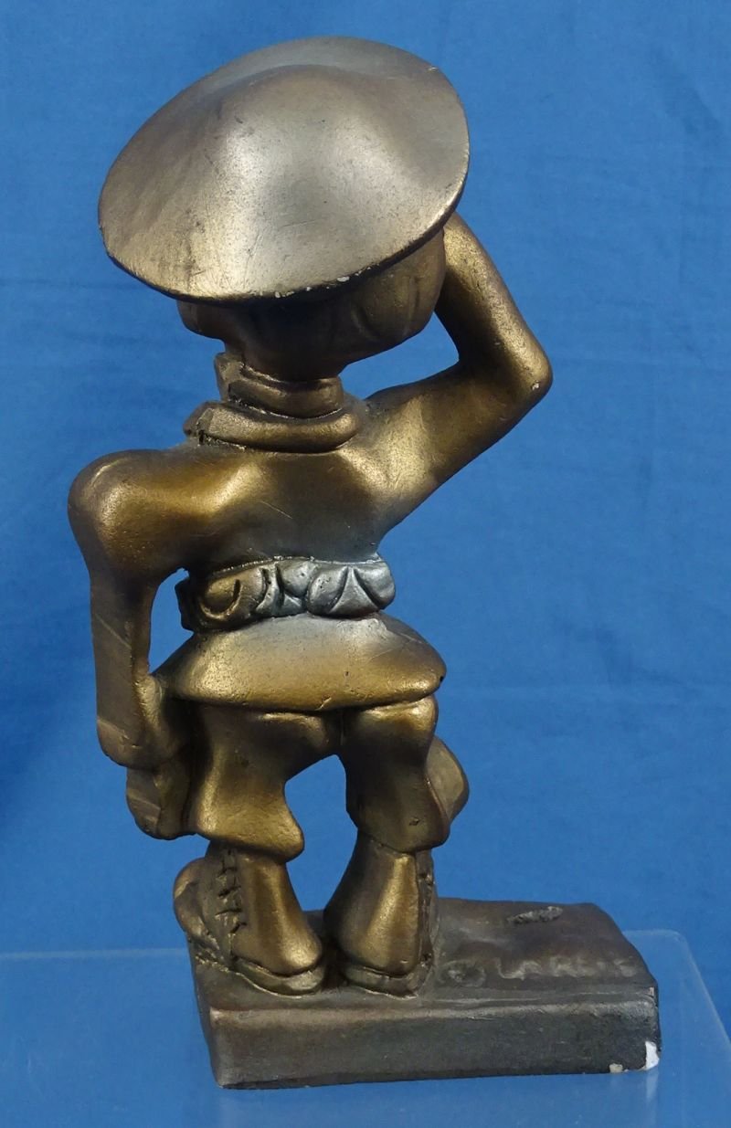 WWII Home Front 'In the Army' Comical Statue — image 2