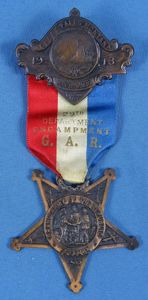 1913 GAR Montana State Encampment Badge