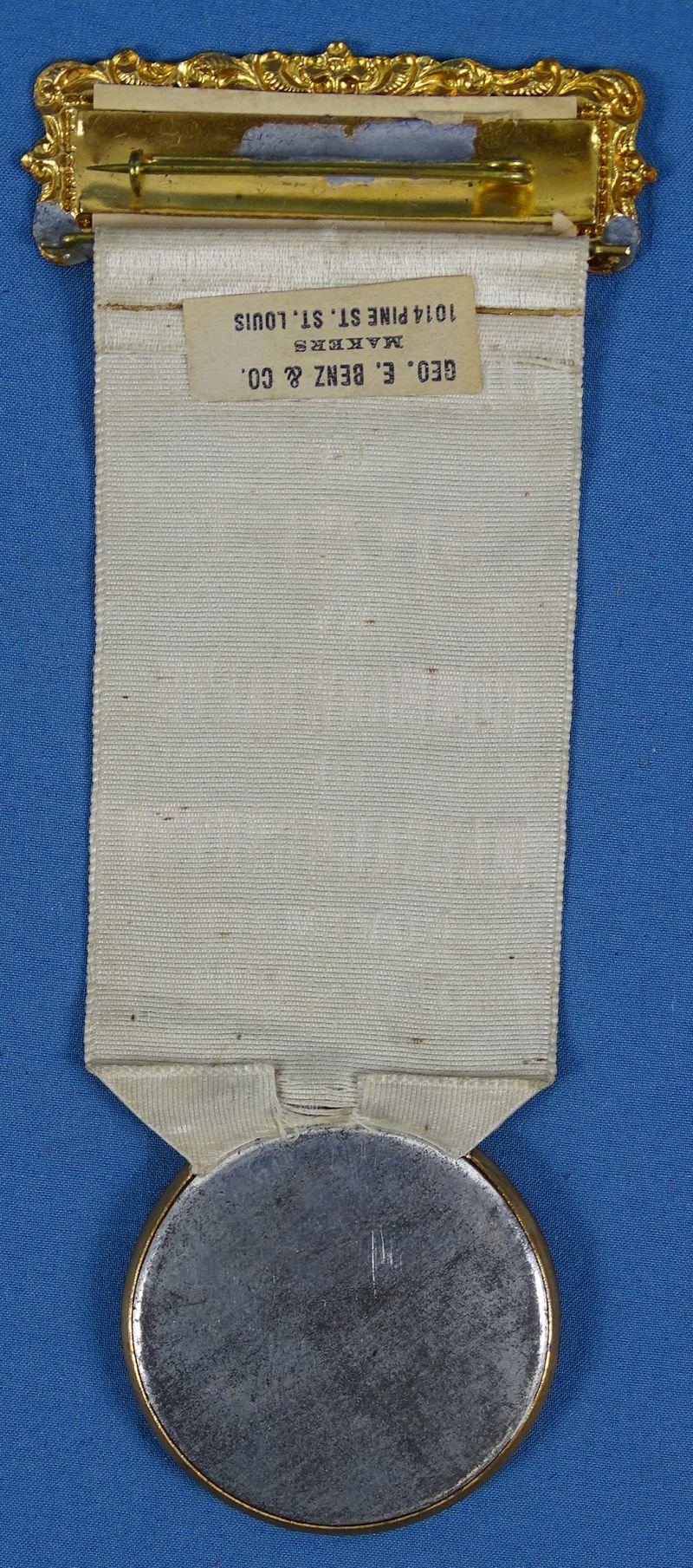 1909 Massachusetts Dedication of Shaft Guest Ribbon — image 2