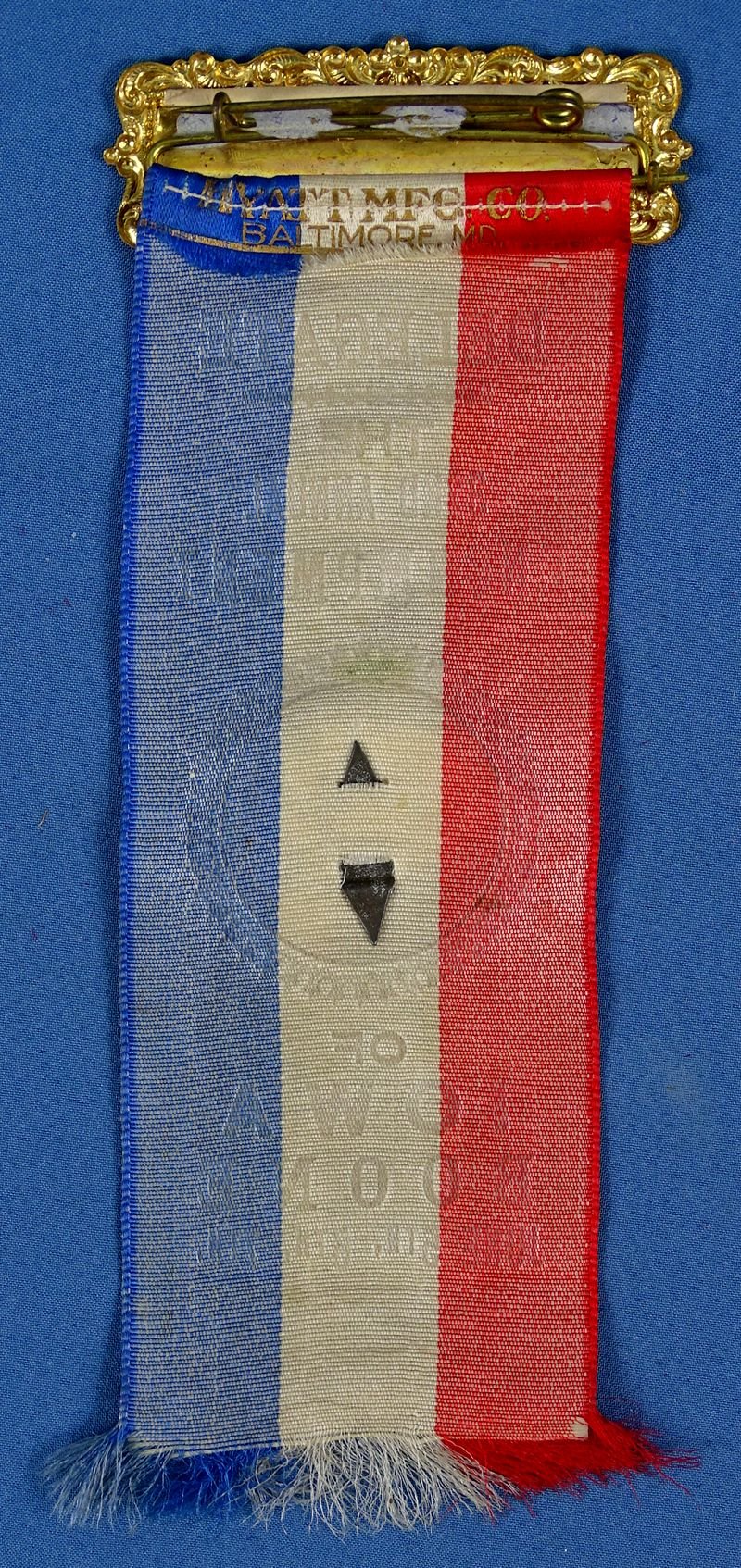 1913 GAR 32nd Annual Encampment Delegate Badge — image 2
