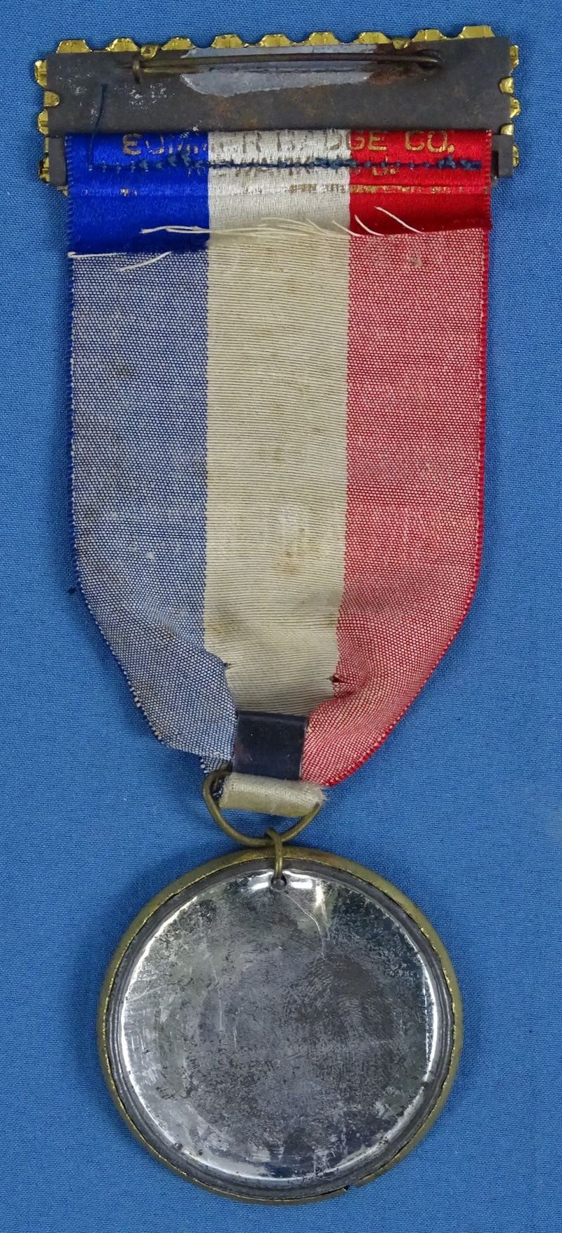 1915 GAR 'Major How' Post No. 47 Massachusetts National Encampment Badge — image 2