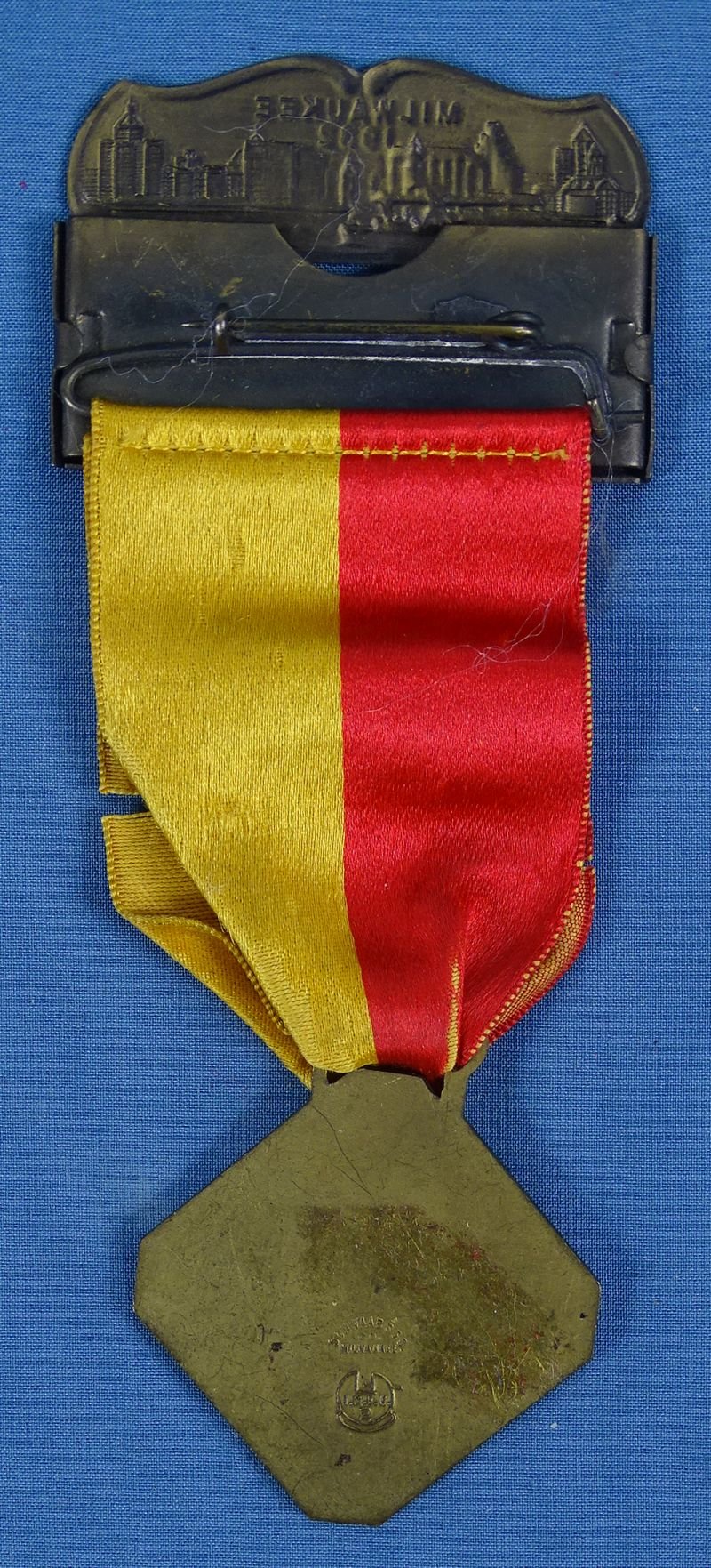 1932 Spanish War Veterans National Convention Delegate Badge — image 2