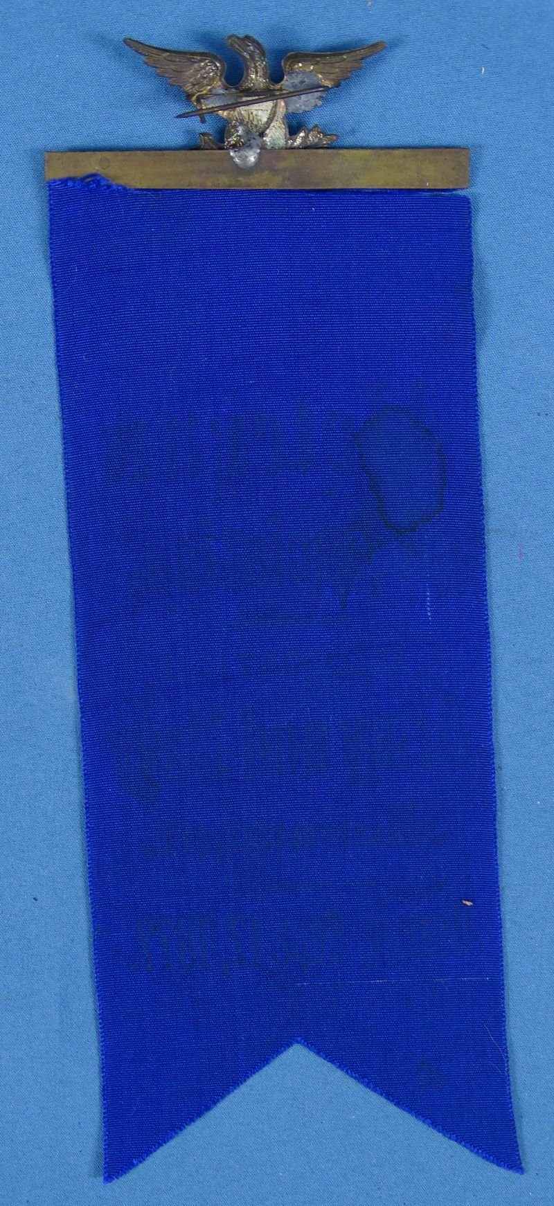 1877 Boston Veteran Association Army and Navy Monument Dedication Ribbon — image 2