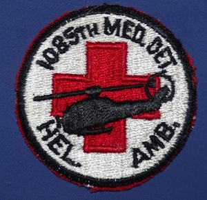 1085th Medical Detachment Helicopter Ambulance Patch