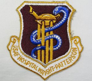 USAF Hospital Wright-Patterson Patch