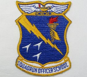 Squadron Officer School Patch