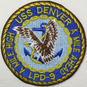 USS Denver LPD-9 Patch