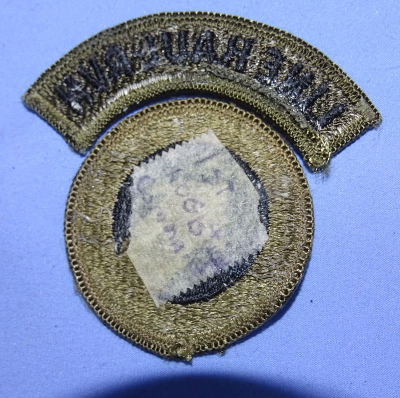 Vietnam 1st Logistical Command Patch with Line Haul Run Tab — image 2